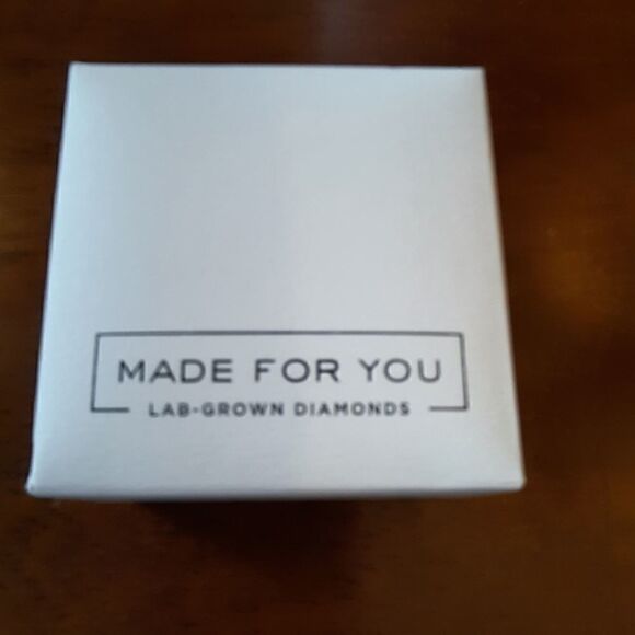 NWT Genuine Enhanced Aquamarine and Lab Created Diamond Stud Earrings - Picture 9 of 9